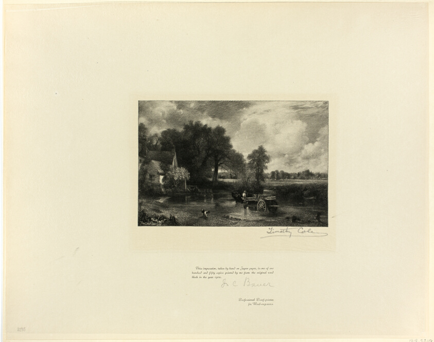 The Hay Wain, from Old English Masters