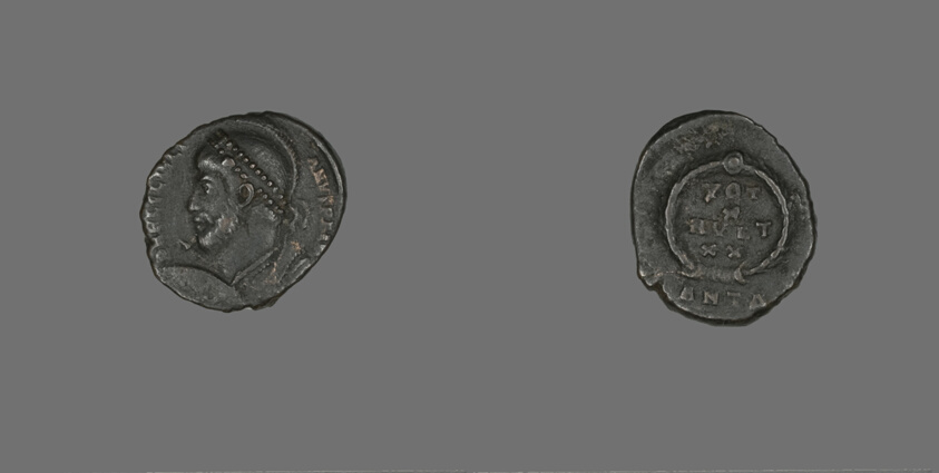 Coin Portraying Emperor Julian