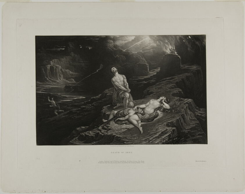 The Death of Abel, from Illustrations of the Bible