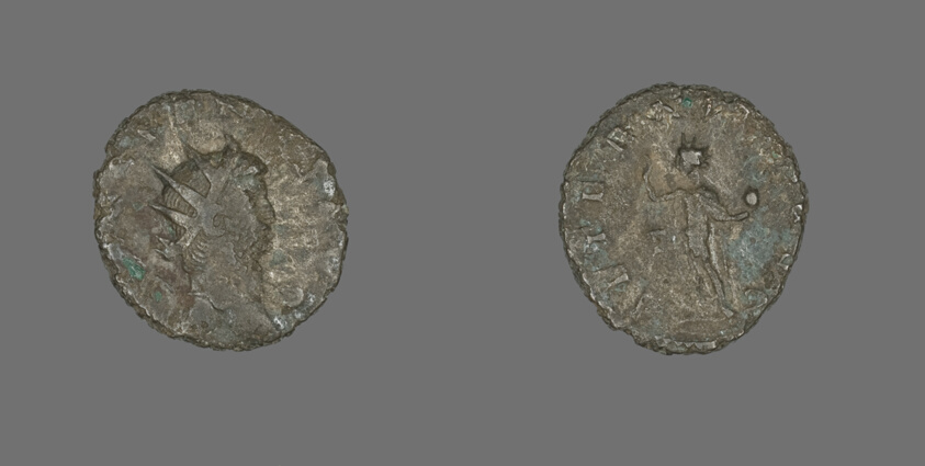Antoninianus (Coin) Portraying Emperor Gallienus