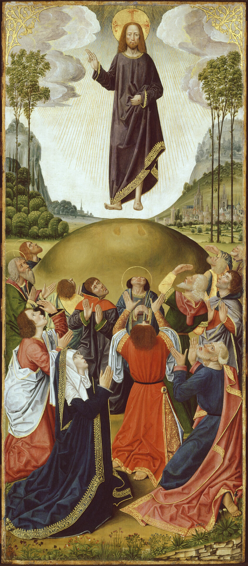 Panels from the High Altar of the Charterhouse of Saint-Honoré, Thuison-les-Abbeville: The Ascension