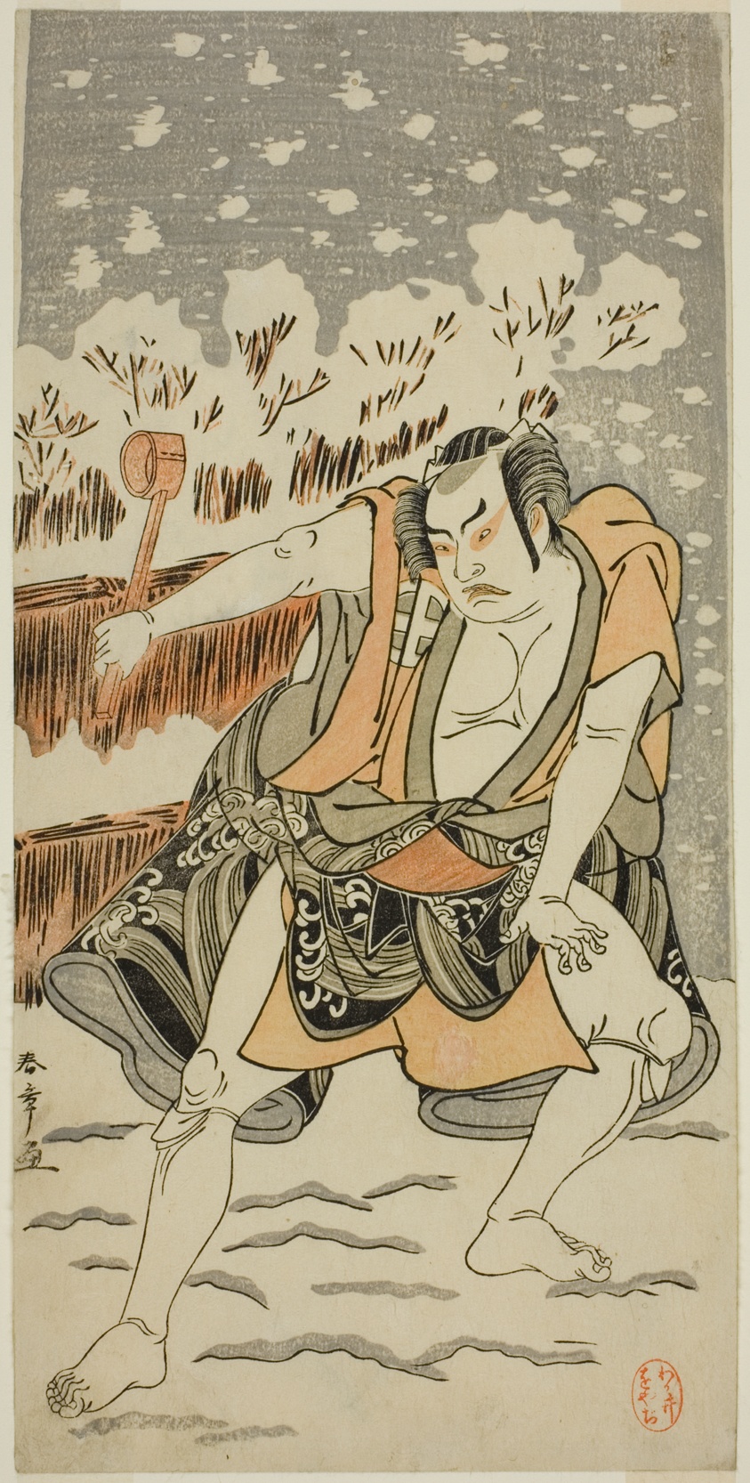The Actor Otani Hiroji III in an Unidentified Role