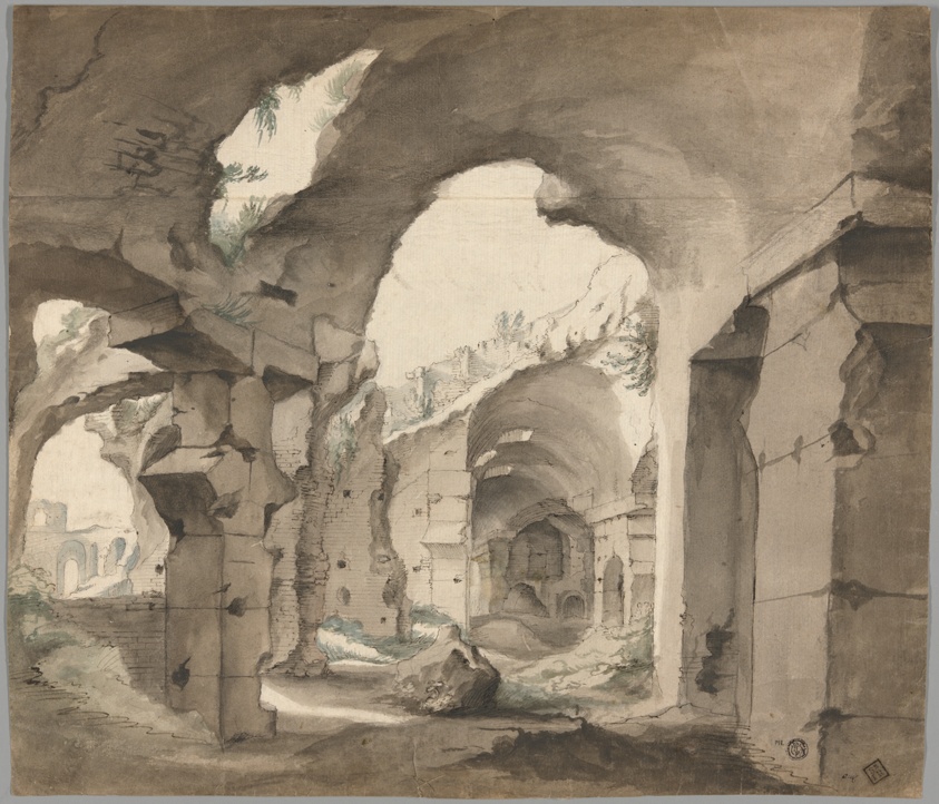 Interior View of the Coliseum