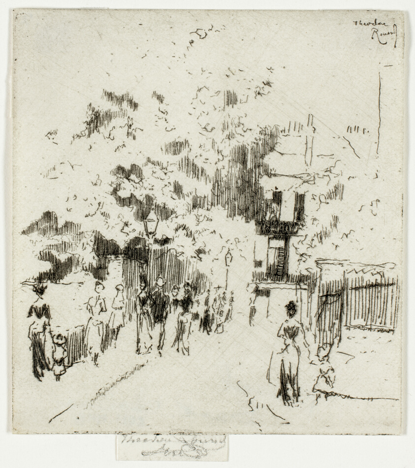 Bank Holiday, Corner of Beaufort Street, Chelsea