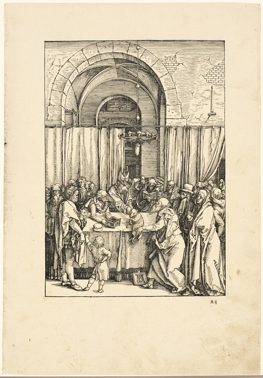 The Rejection of Joachim's Offering, from The Life of the Virgin