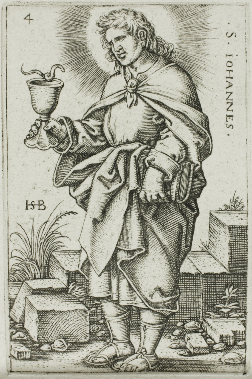 St. John, plate 4 from The Twelve Apostles