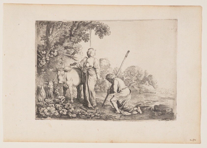 Juno Delivering Io, plate 1 from The Story of Mercury and Argus