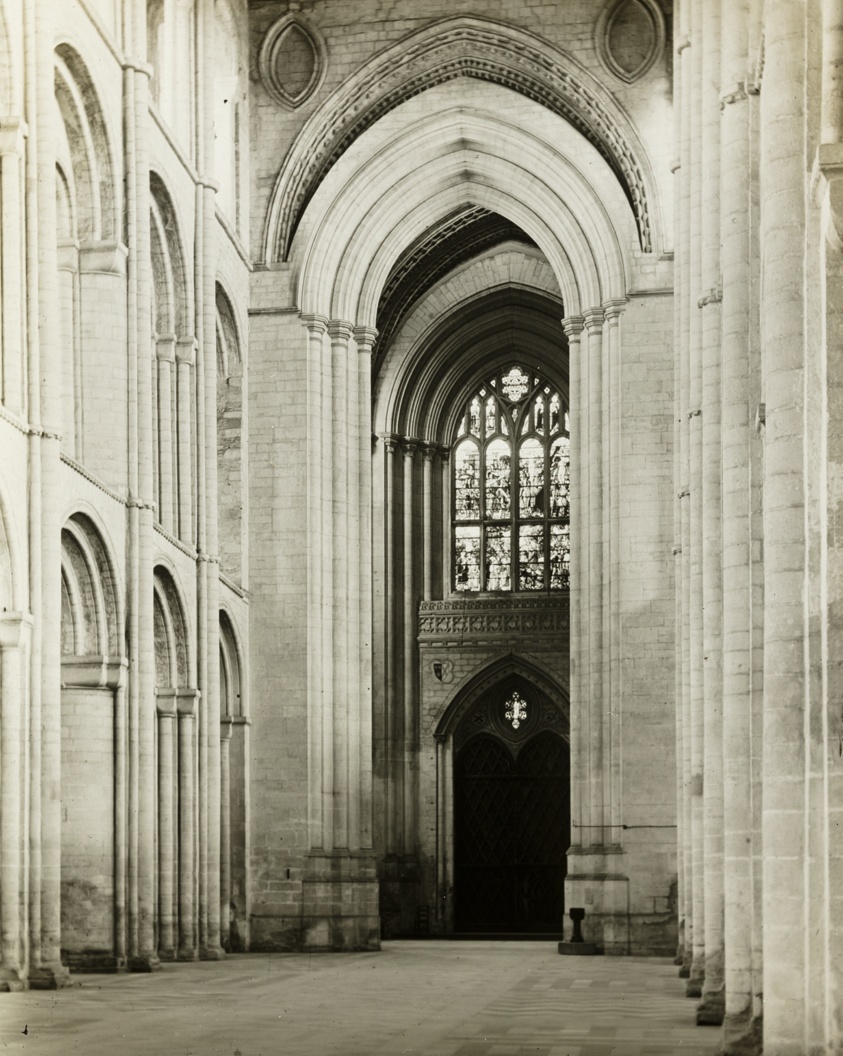 Ely Cathedral: Nave, Arches at West End