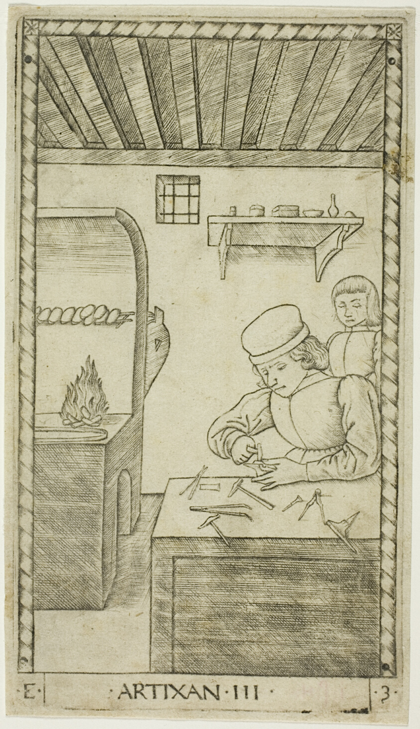 The Artisan, plate three from The Ranks and Conditions of Men