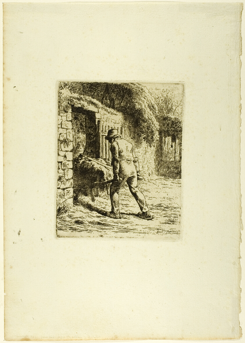 Peasant with a Wheelbarrow