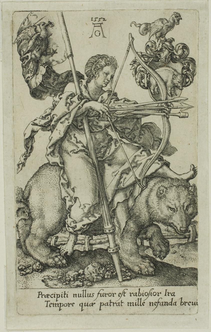 Wrath, from the Vices