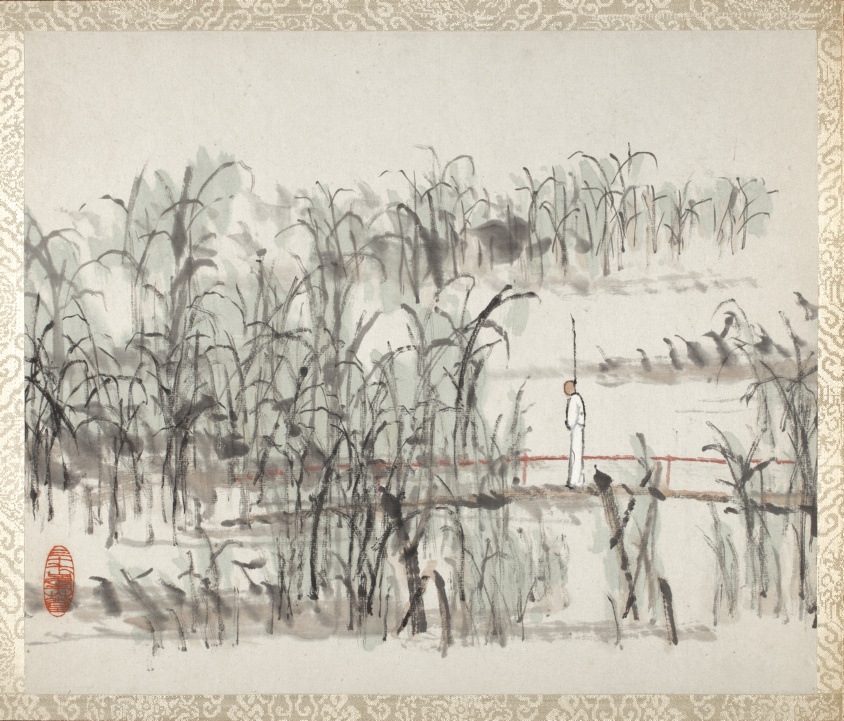 Album of Landscapes and Calligraphy for Liu Songfu