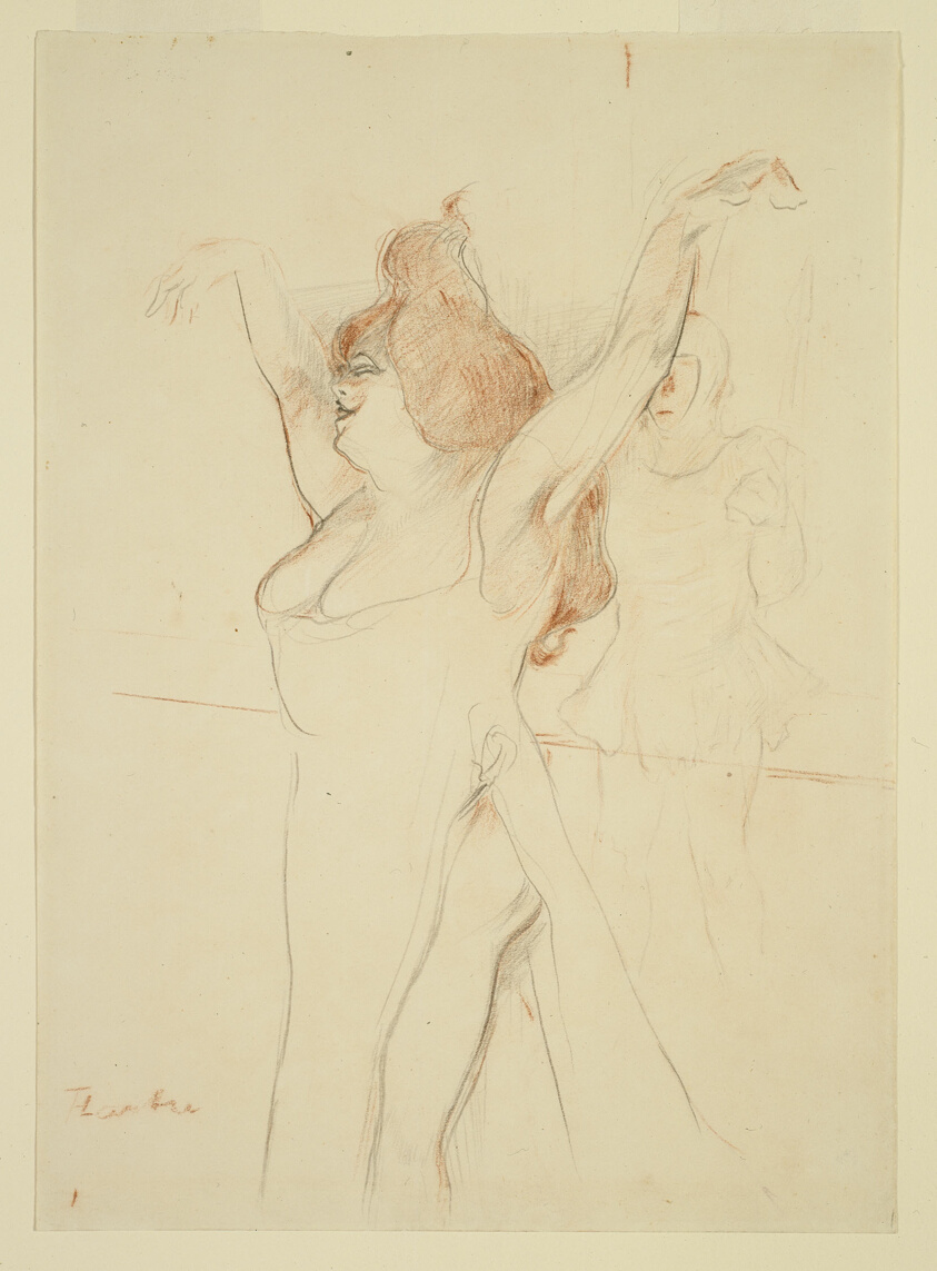 Mademoiselle Cocyle as Helen of Troy in La Belle Helene