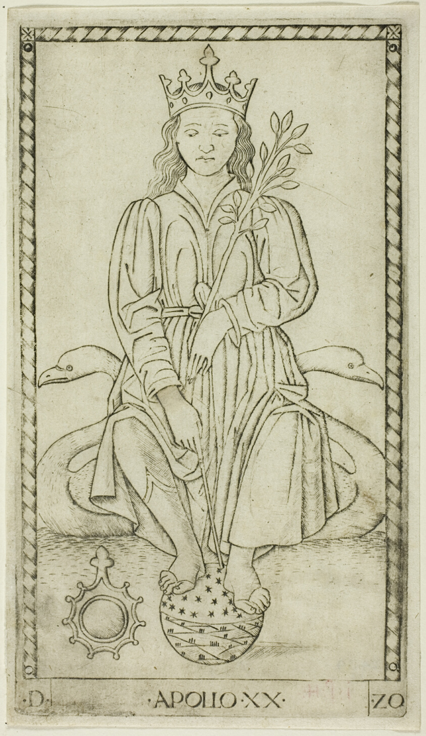 Apollo, plate 20 from Apollo and the Muses