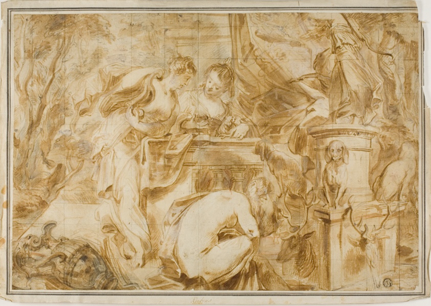 Diana and Nymphs Bathing