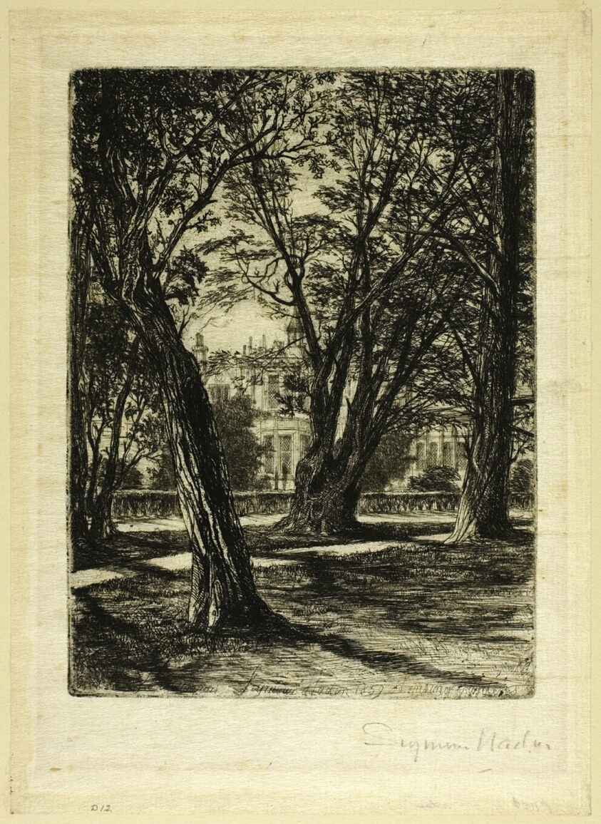 Kensington Gardens, No. I (small plate)
