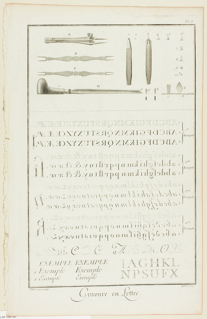 Letter Engraving