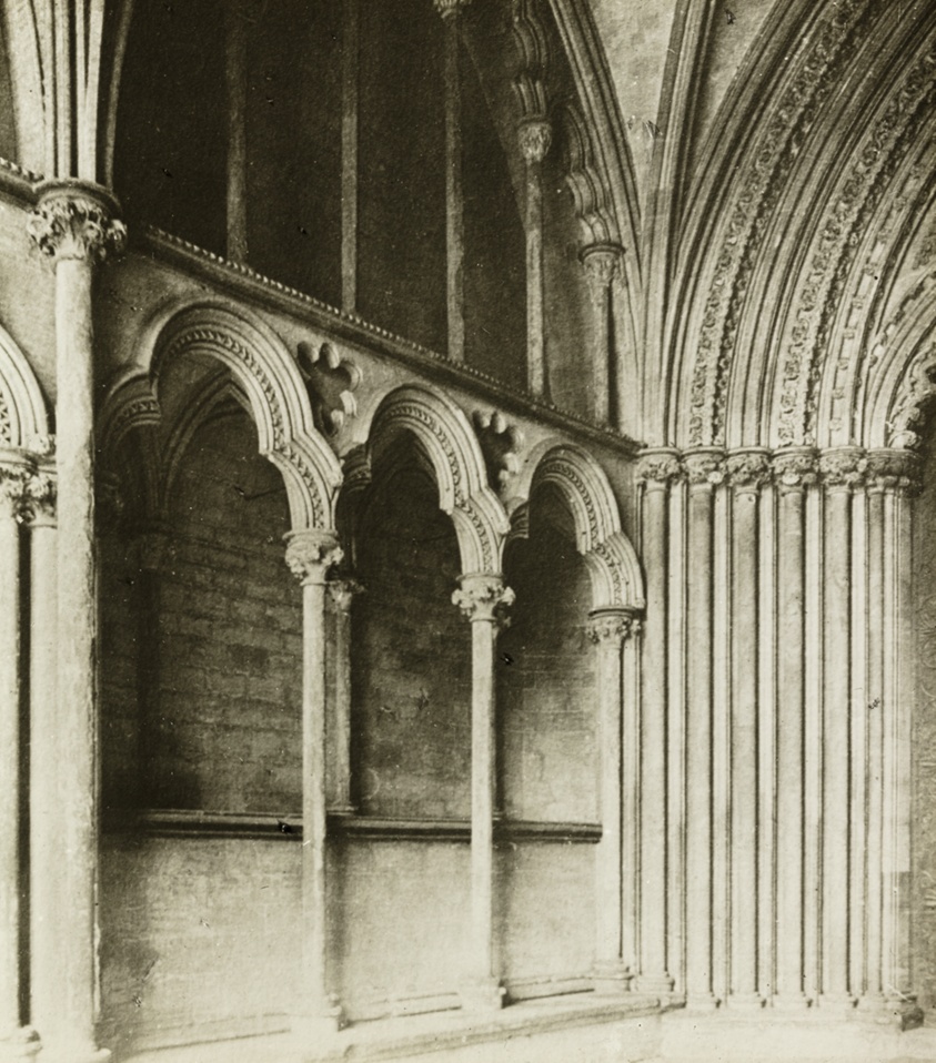 Ely Cathedral: Galilee Porch, details