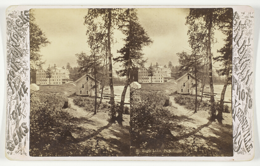 St. Regis Lake, Paul Smth's, from the series "Gems of the Adirondacks"