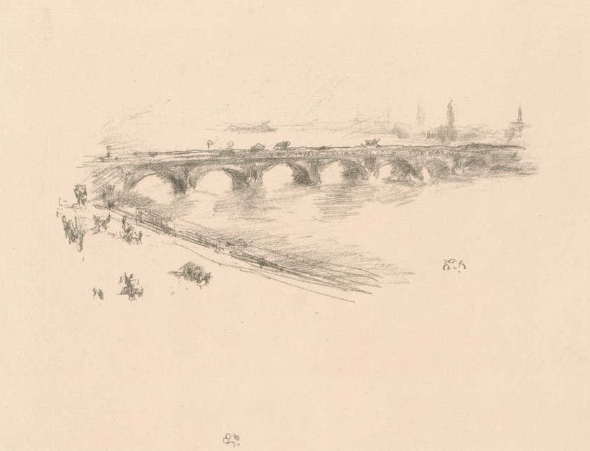 Evening, Little Waterloo Bridge