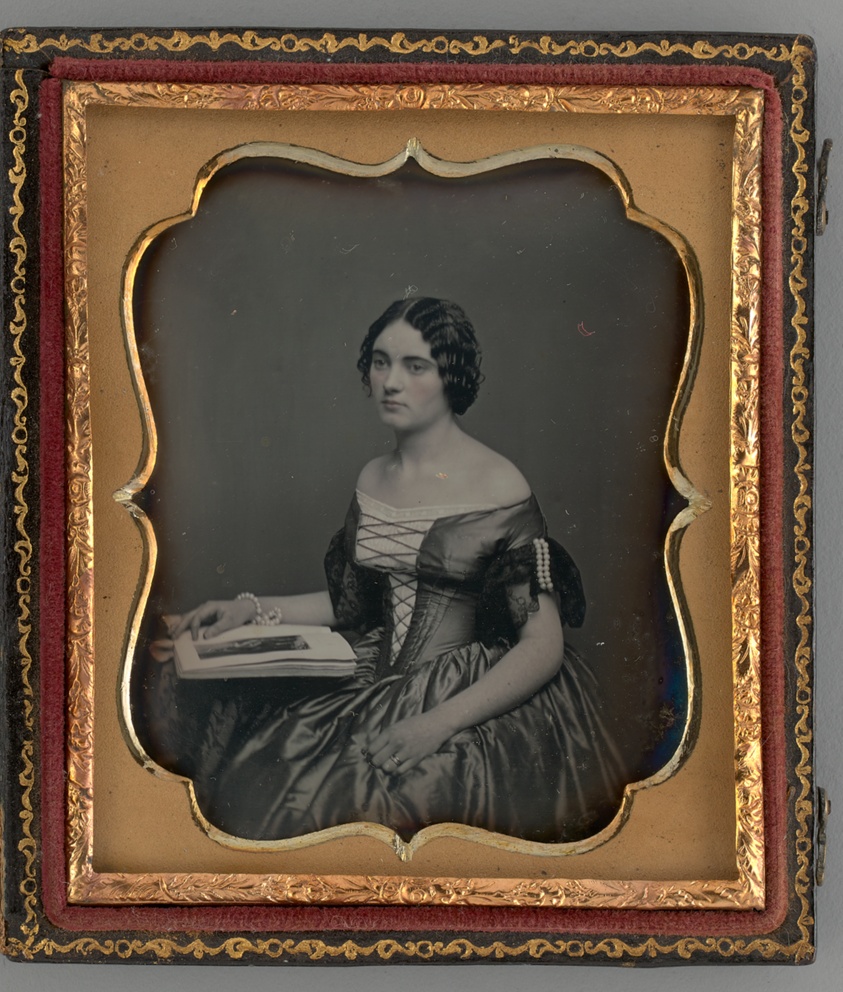 Untitled (Portrait of Seated Woman with Book)