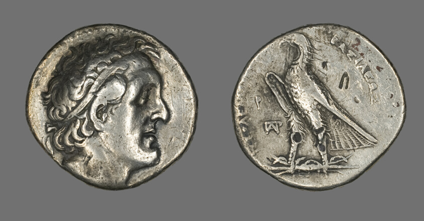 Tetradrachm (Coin) Portraying Ptolemy I Soter