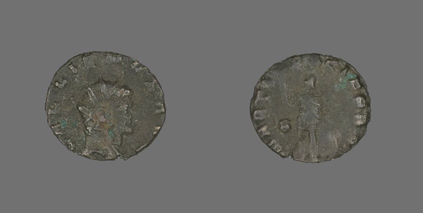 Antoninianus (Coin) Portraying Emperor Gallienus