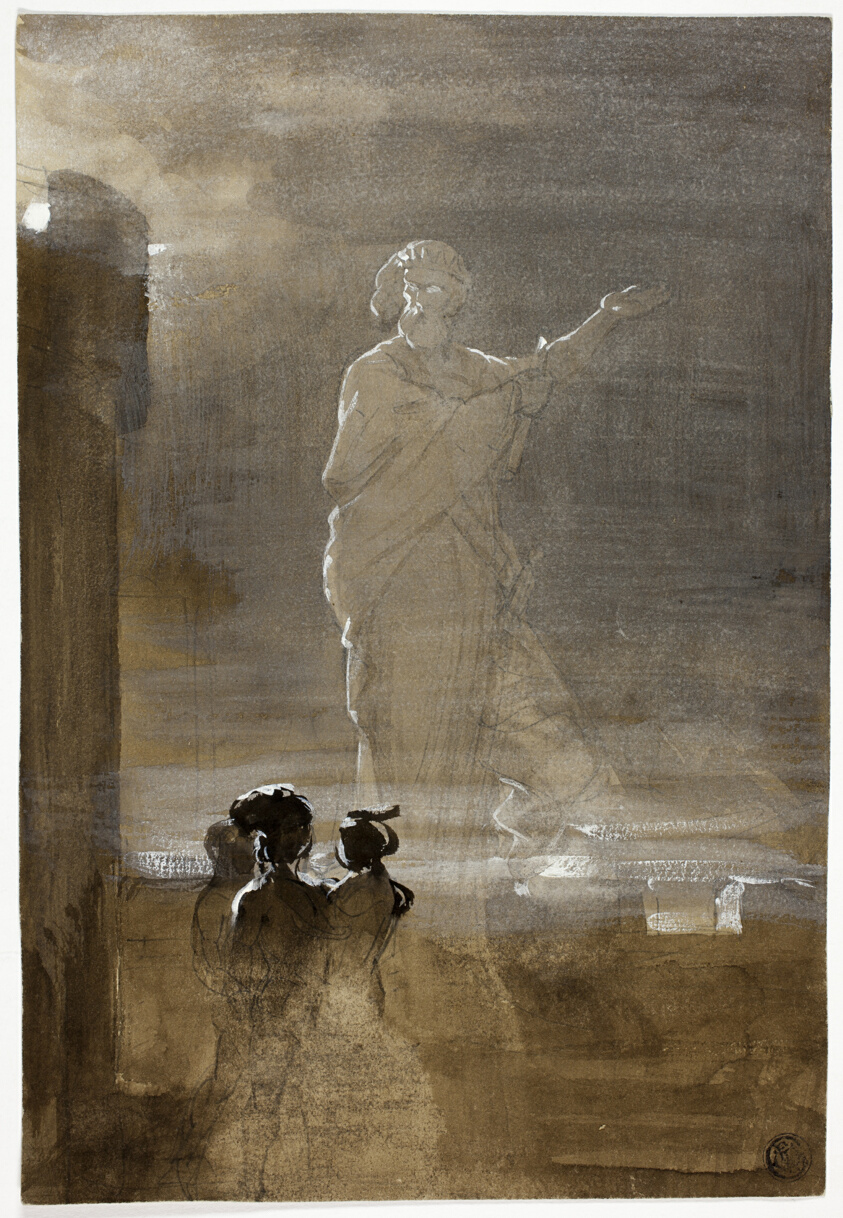 Hamlet and His Father's Ghost