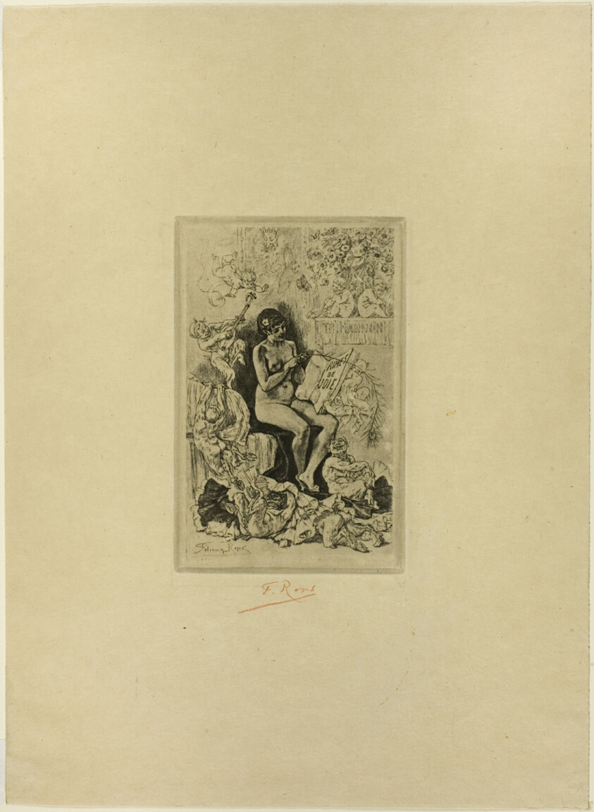Frontispiece for Rimes de Joie