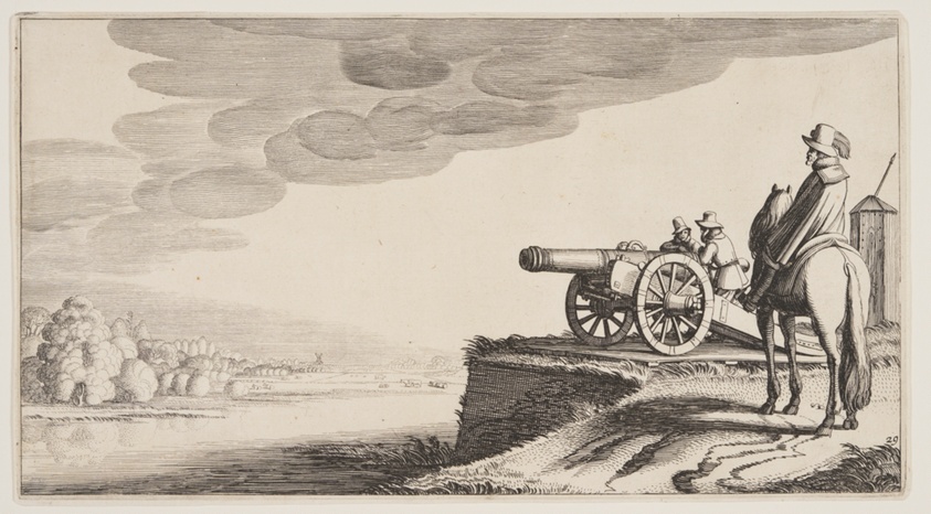 Watch-Tower on a River, from Landscapes (Playsante Lantschappen)