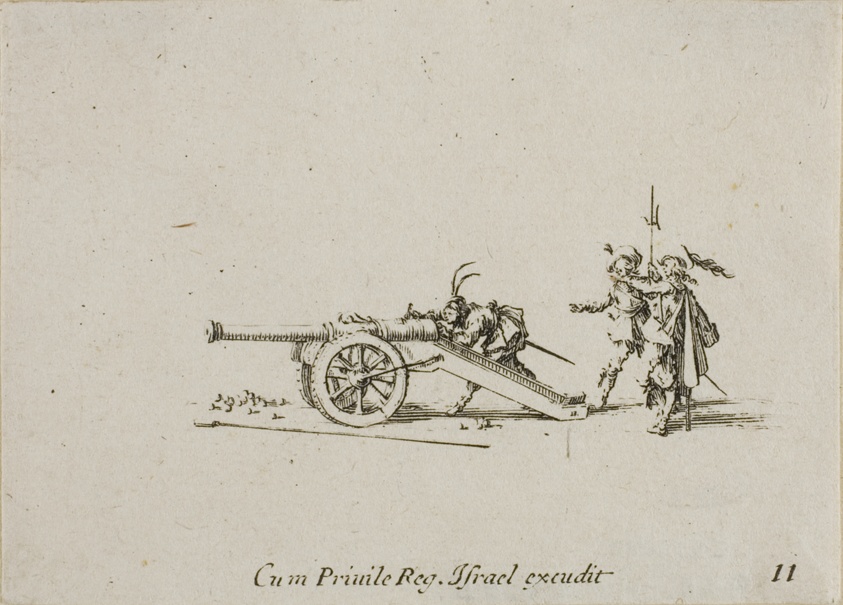 Loading the Canon, plate eleven from The Military Exercises