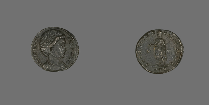 Coin Portraying Empress Helena