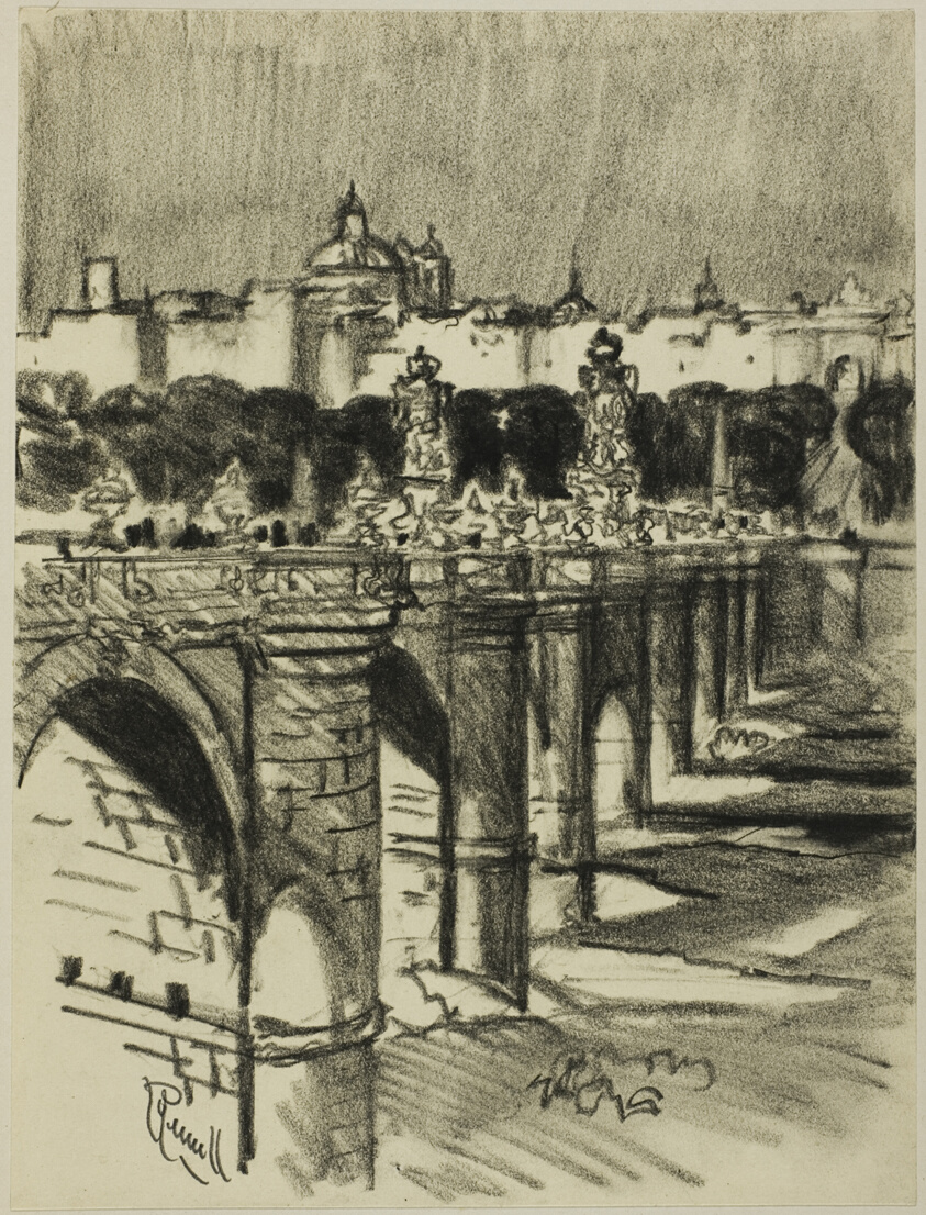 The Bridge of Toledo, Madrid, from Castilian Days