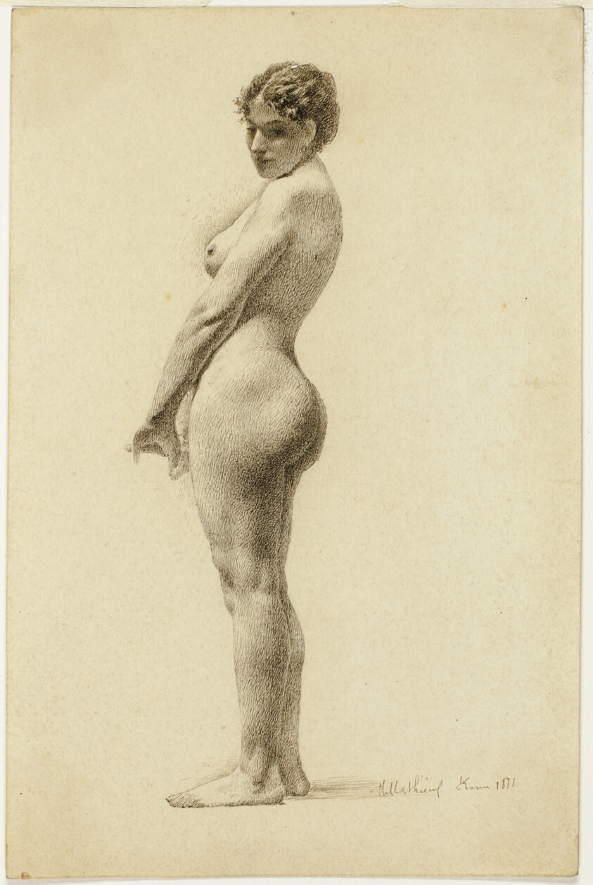 Standing Female Nude