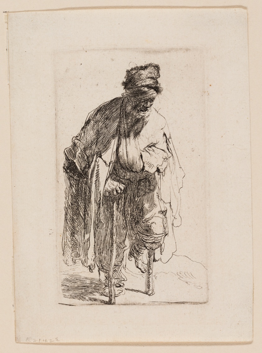 Beggar with a Wooden Leg