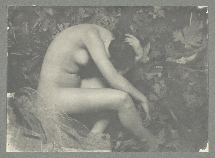 La Cigale, No. 3 from the portfolio "American Pictorial Photography, Series II” (1901); edition 34/150