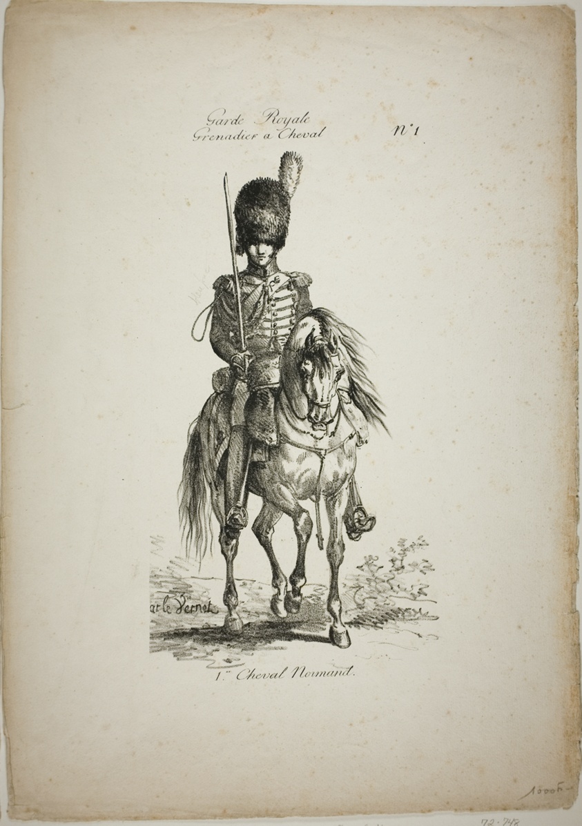Royal Guard, Norman Mounted Grenadier and Horse, No. 1