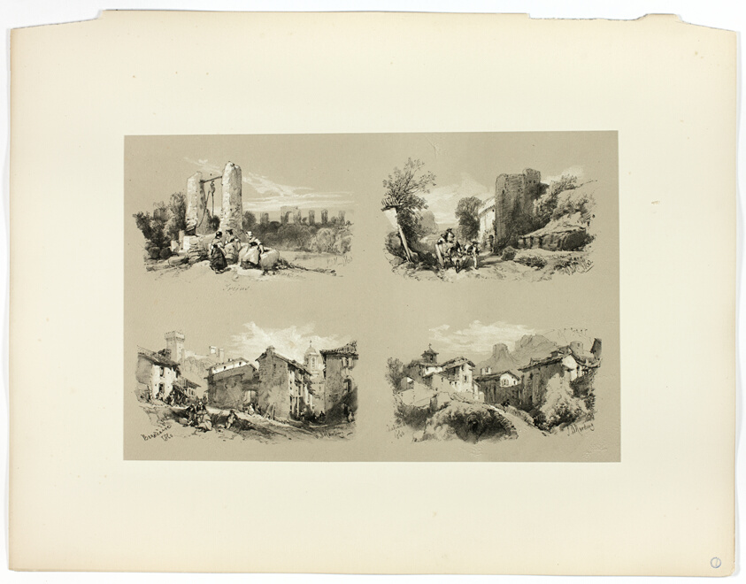 Frejus, Beaucaire, Chateau, from Picturesque Selections
