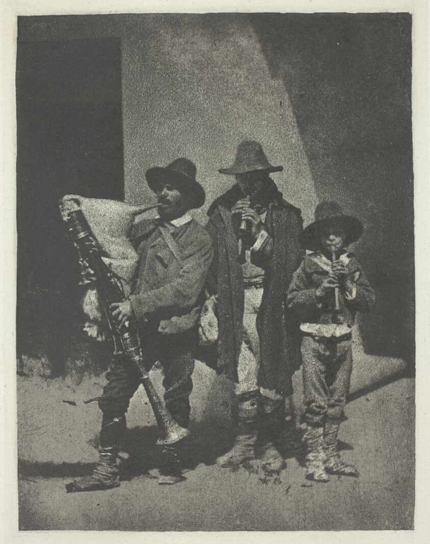 Street Musicians Standing