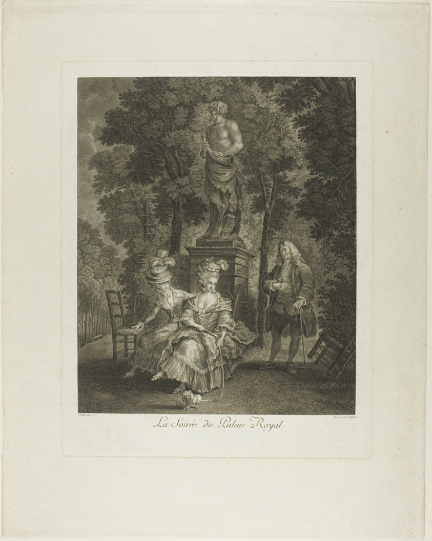 La Soiree du Palais Royal (The evening at the royal palace)