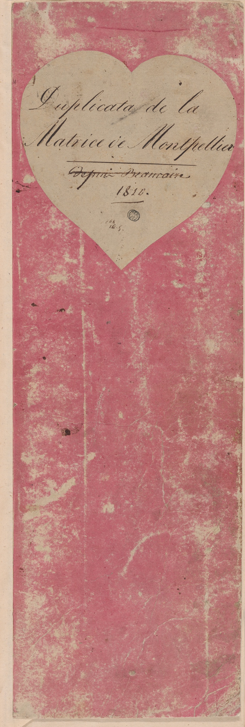 Copy of the Goods of Montpellier