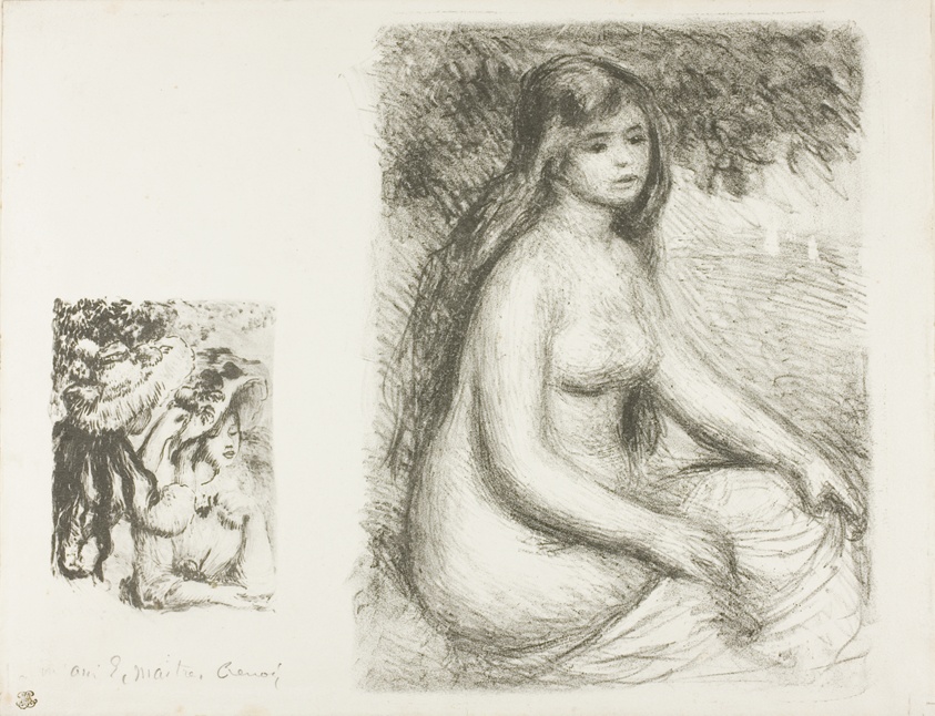The Pinned Hat and the Bather