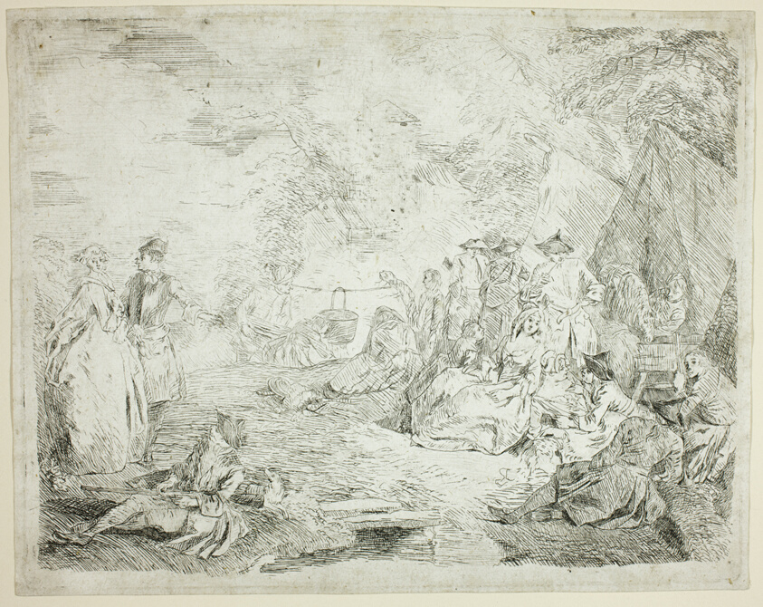 Troops Resting