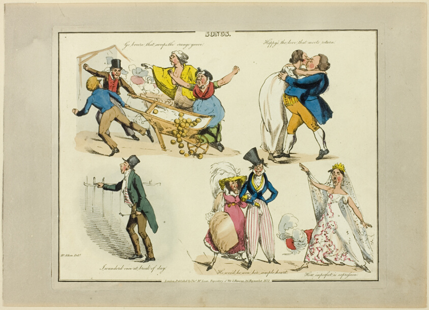 Plate from Illustrations to Popular Songs