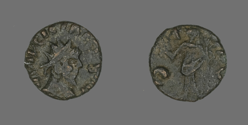 Coin Portraying the Radiate Bust of an Emperor