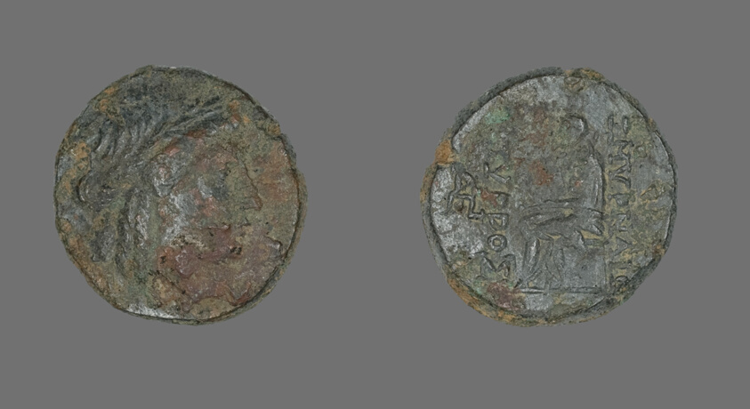 Coin Depicting the God Apollo