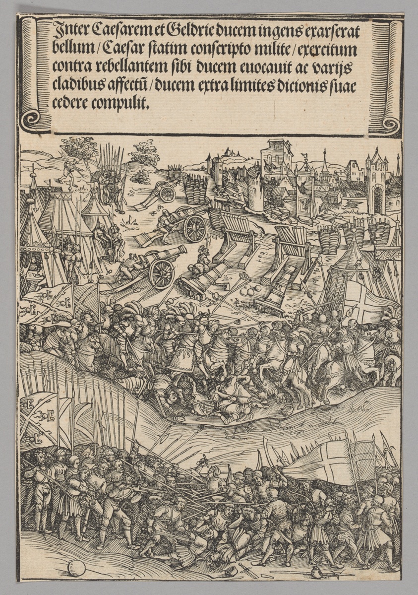 War with Guelders, plate 5 from Historical Scenes from the Life of Emperor Maximilian I from the Triumphal Arch