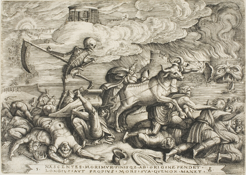 The Triumph of Death, plate five from The Triumphs of Petrarch