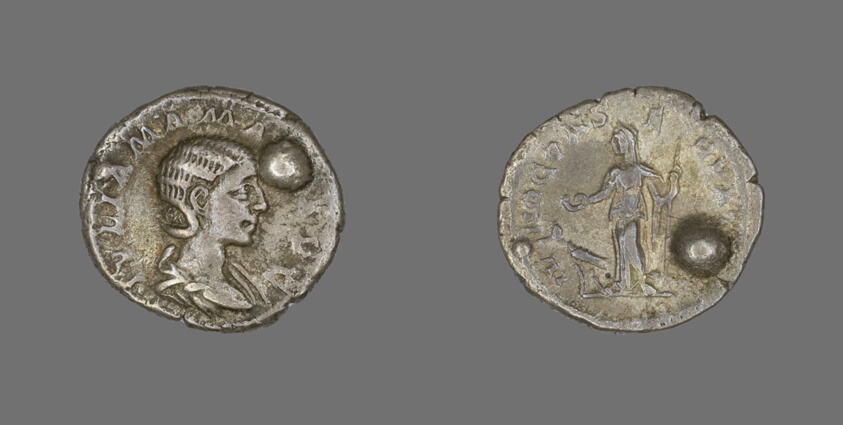 Denarius (Coin) Portraying Julia Mamaea