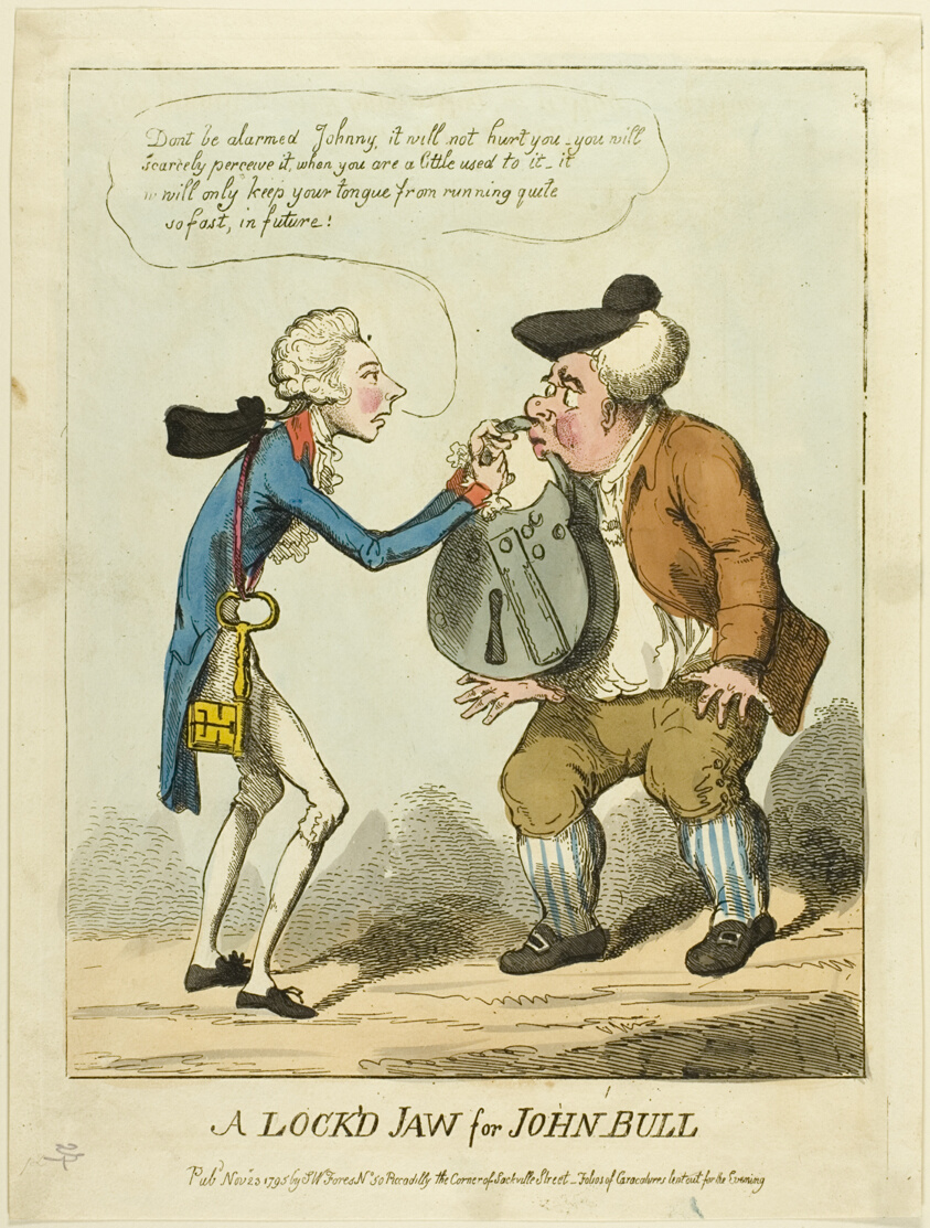 A Lock'd Jaw for John Bull